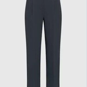 Aritzia Effortless Pant Crepette in Navy, Size 8
